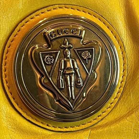 GUCCI RARE YELLOW HANDBAG EUC - Picture 13 of 17